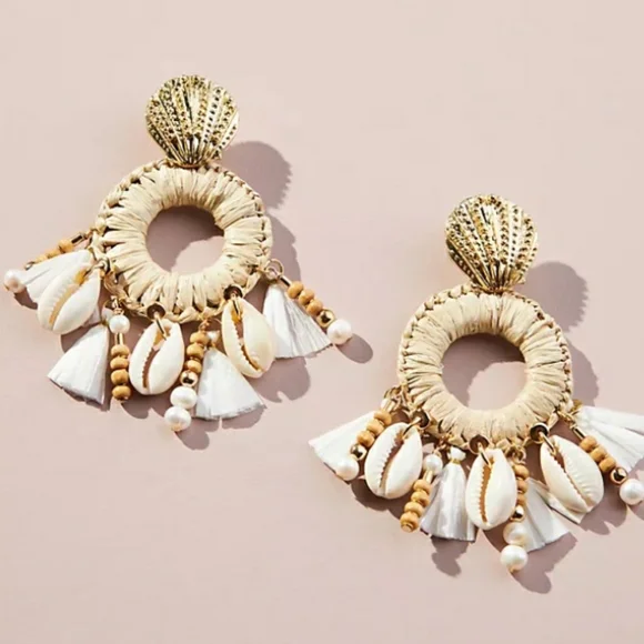 ANTHROPLOGIE PUKA AND SHELL RAFFIA EYESHADOW - Picture 1 of 4